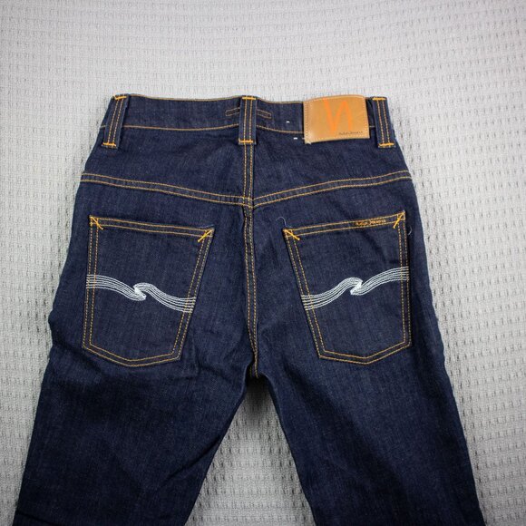 Nudie Jeans Thin Finn Organic Dry Denim Jeans 30x34 - Picture 8 of 8